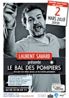 Spectacle de Laurent Savard , 2 mars 2018, Espace Franquin