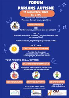 Affiche du forum Parlons Autisme